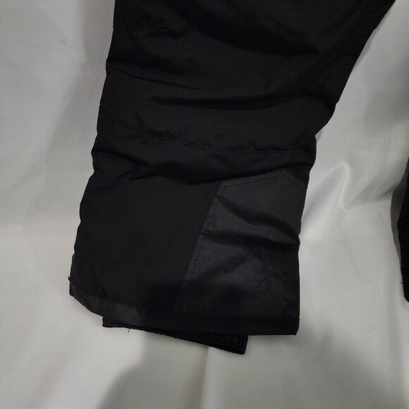 TSLA Mens Black Snow Pants S Adjustable Waist Polyester 30" Inseam - Picture 4 of 16